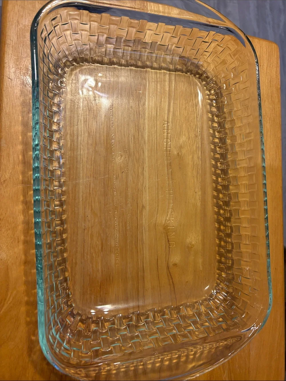 Anchor Hocking Clear Glass Rectangular Baking Dish